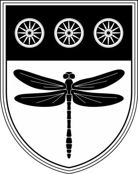 Grb Občine Log - Dragomer - črnobeli